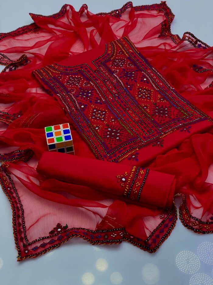 Balochi Dress 
Stuff Lawn Cotton Air Jet - Image 11
