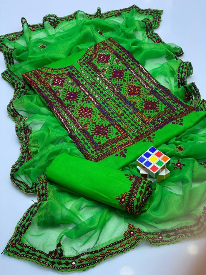 Balochi Dress 
Stuff Lawn Cotton Air Jet - Image 36