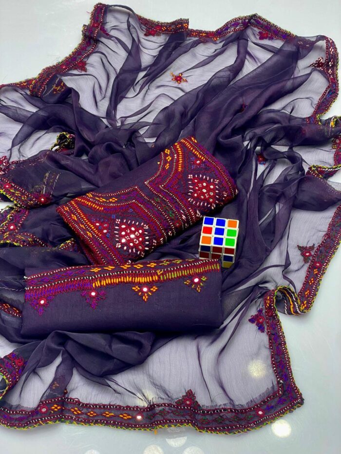 Balochi Dress 
Stuff Lawn Cotton Air Jet - Image 9