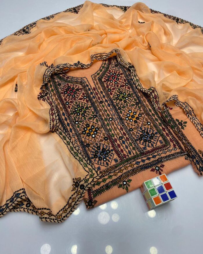 Balochi Dress 
Stuff Lawn Cotton Air Jet - Image 30