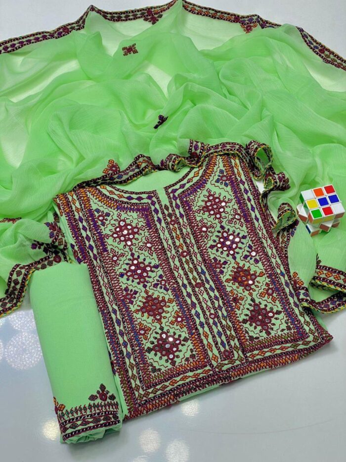 Balochi Dress 
Stuff Lawn Cotton Air Jet - Image 21