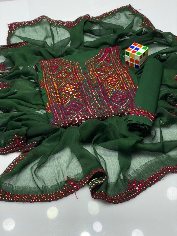 Balochi Dress 
Stuff Lawn Cotton Air Jet - Image 27