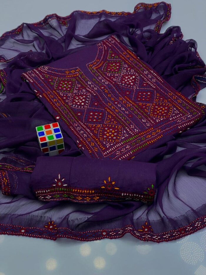 Balochi Dress 
Stuff Lawn Cotton Air Jet - Image 35