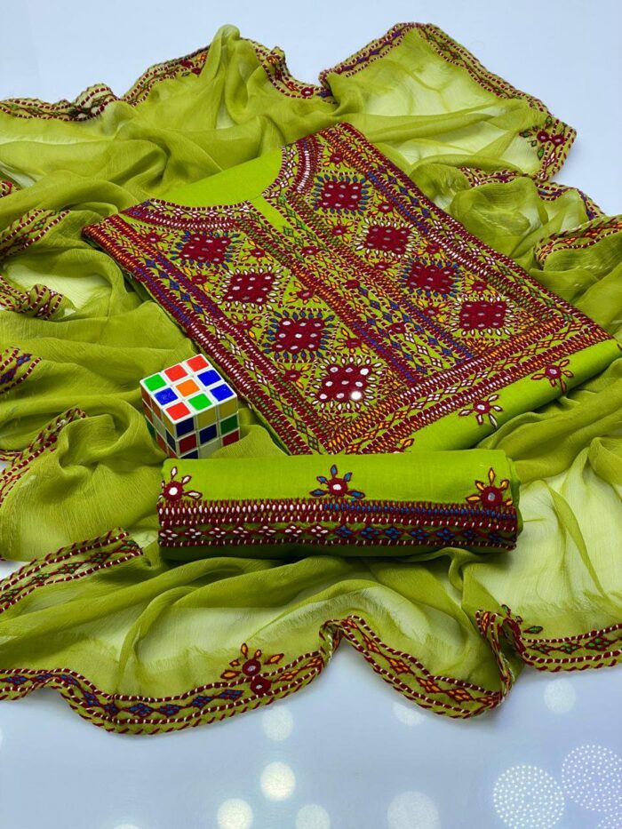 Balochi Dress 
Stuff Lawn Cotton Air Jet - Image 22