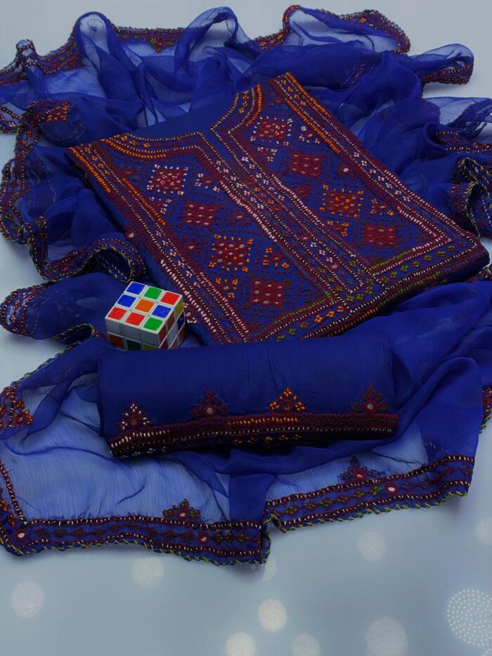 Balochi Dress 
Stuff Lawn Cotton Air Jet - Image 10