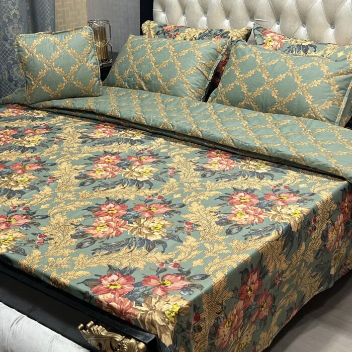 *7Pc Printed Comforter Set*
Fabric : Cotton Mix - Image 12