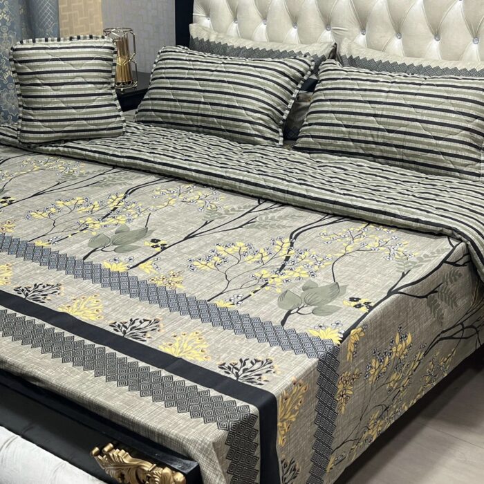 *7Pc Printed Comforter Set*
Fabric : Cotton Mix - Image 4
