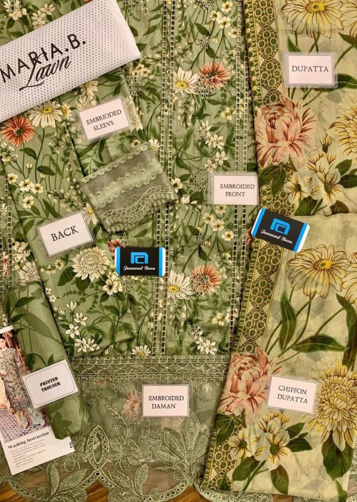 MARIA B M PRINT LAWN 
MOST HIT DESIGN - Image 7