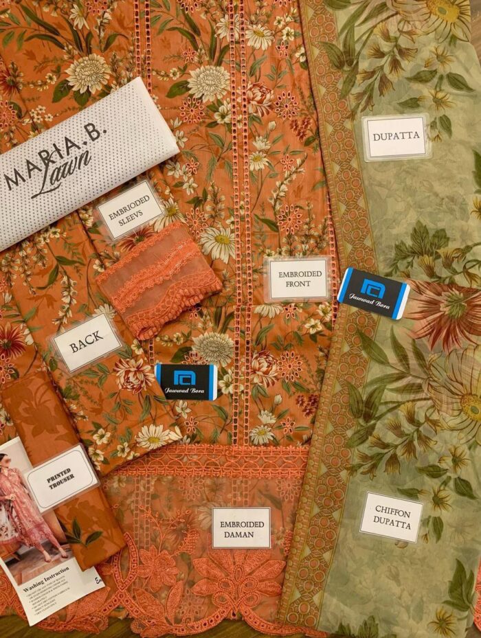 MARIA B M PRINT LAWN 
MOST HIT DESIGN - Image 8