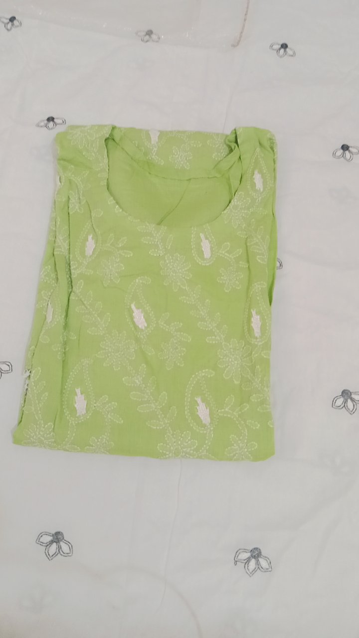 3 peice lawn cotton embroidery suite - Image 3